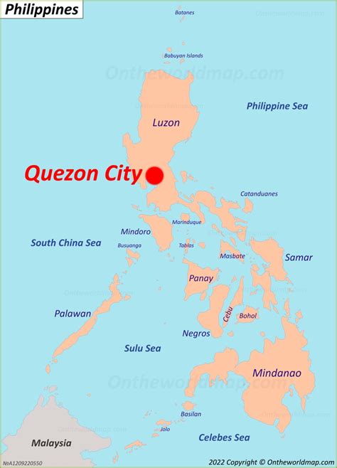 mapa ng quezon city